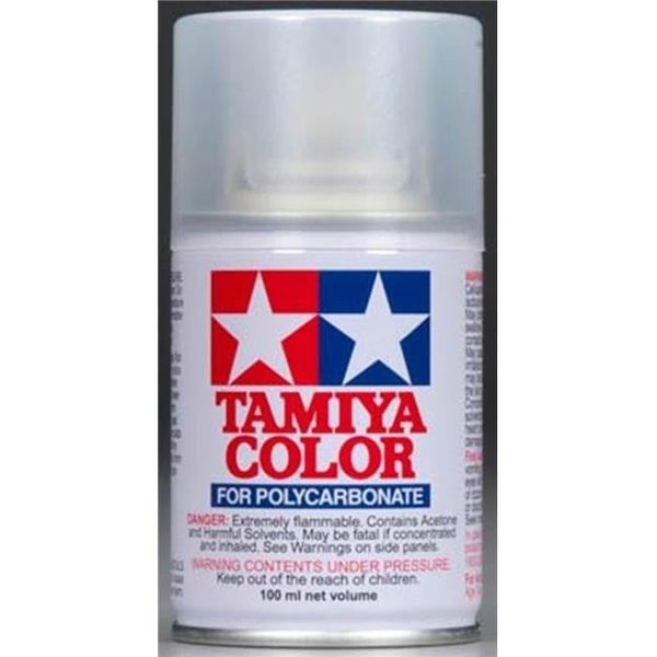 Tamiya Paint Tamiya Paint TAM86058 Tamiya Polycarbonate Spray Paint Pearl Clear TAM86058